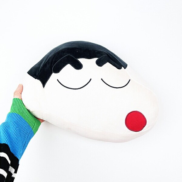 クレヨンしんちゃん しんのすけ もっちりフェイスミニクッション
