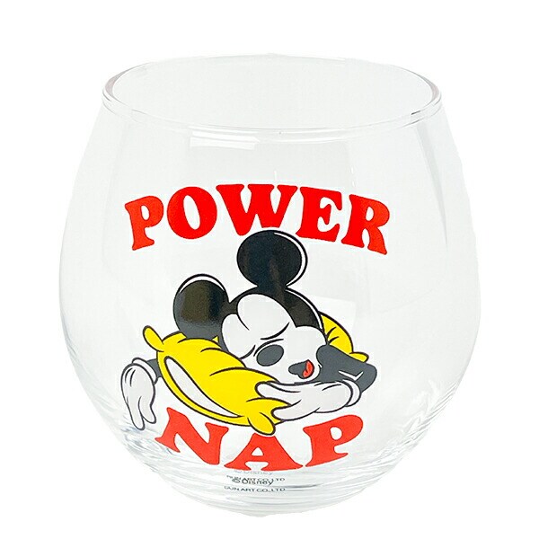 ディズニー ミッキーマウス まんまるグラス コップ 日本製 Disney