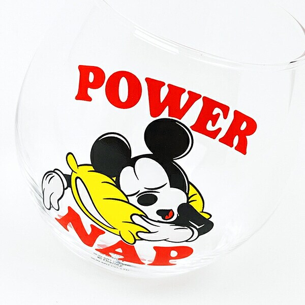 ディズニー ミッキーマウス まんまるグラス コップ 日本製 Disney