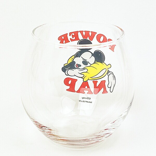 ディズニー ミッキーマウス まんまるグラス コップ 日本製 Disney