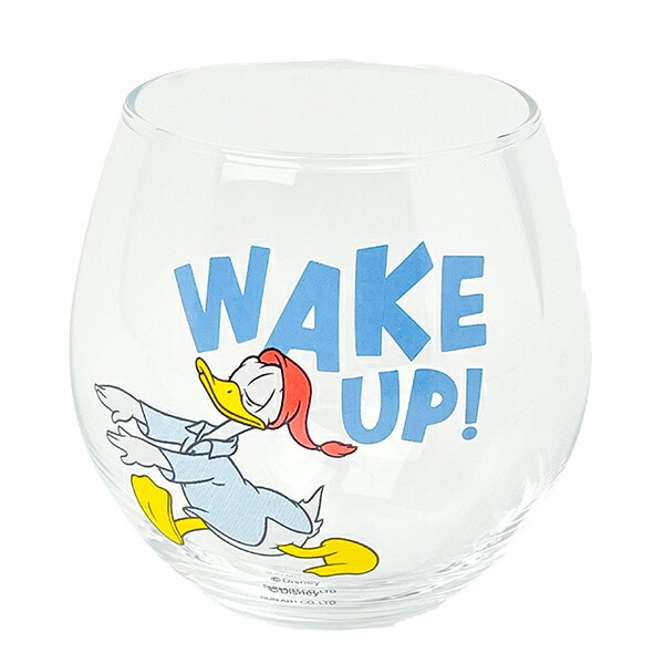 ディズニー ドナルドダック まんまるグラス コップ 日本製 Disney