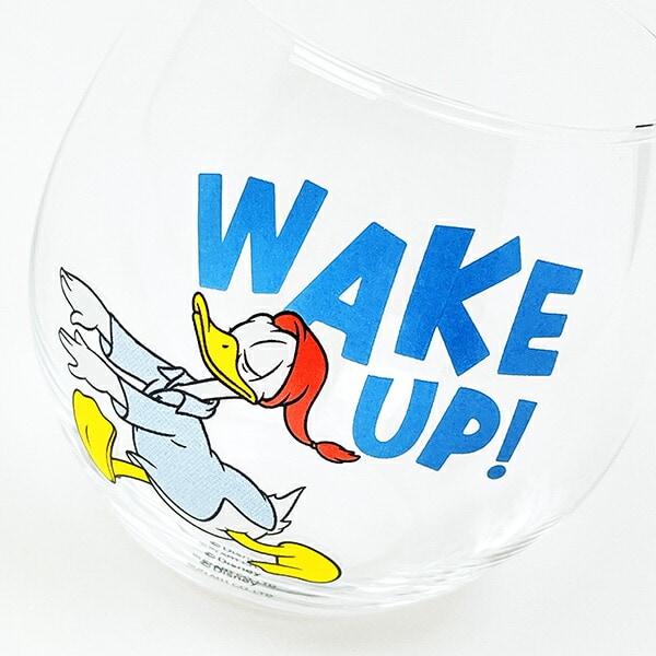 ディズニー ドナルドダック まんまるグラス コップ 日本製 Disney