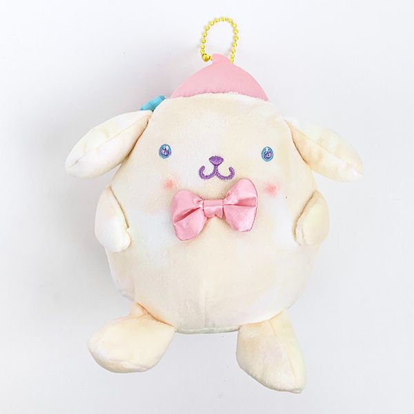 サンリオ ポムポムプリン ゆめふわぬいぐるみボールチェーンマスッコット イエロー Sanrio