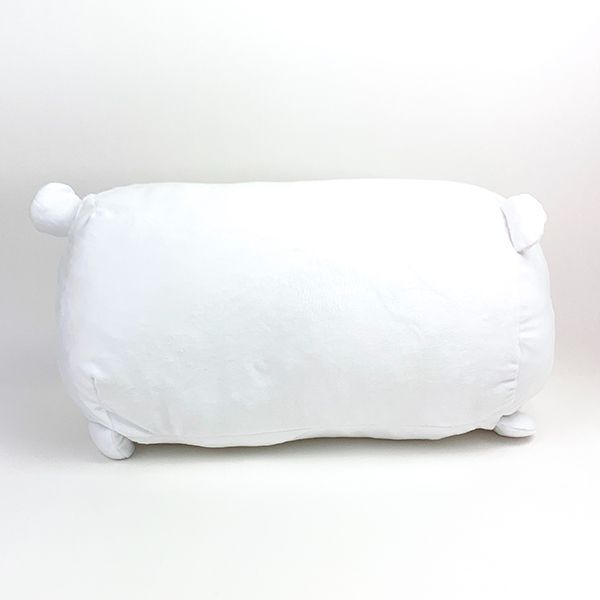 すみっコぐらし ロールクッション（しろくま）特大 ぬいぐるみ 抱き枕 インテリア ホワイト