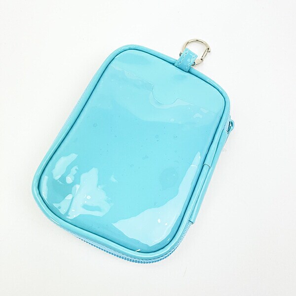 クレヨンしんちゃん パジャマ コレクションポーチ ブルー  アクスタケース