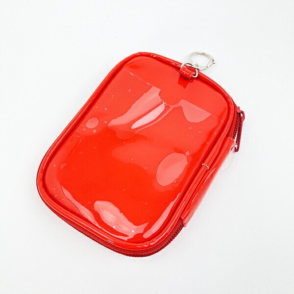 クレヨンしんちゃん しんちゃん＆シロ コレクションポーチ レッド  アクスタケース