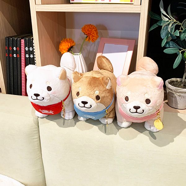 忠犬もちしば ぬいぐるみ S さくら インテリア マスコット イヌ