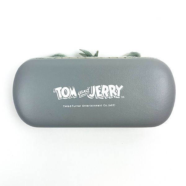 トムジェリ TOMANDJERRY メガネケース トム Glasses case グレー