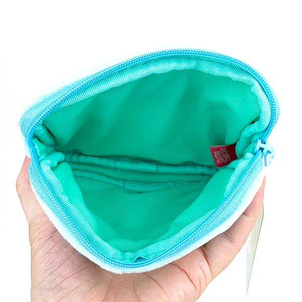 クレヨンしんちゃん ミニティッシュポーチ シロ ティッシュケース 小物入れ 化粧品入れ 学校 オフィス