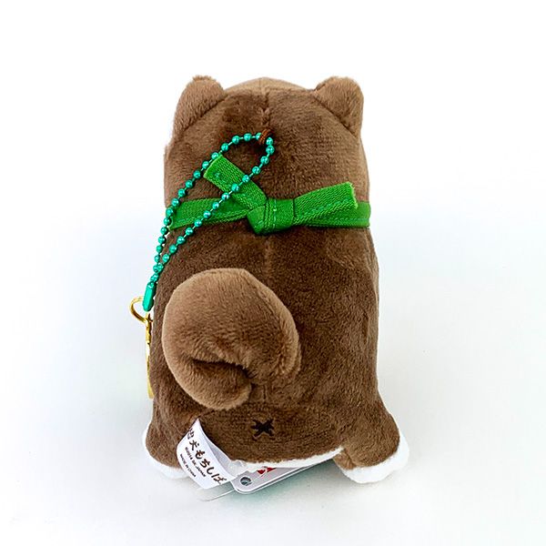 忠犬もちしば ぬいぐるみBC (チャーム・あんこ) ブラウン マスコット キーホルダー