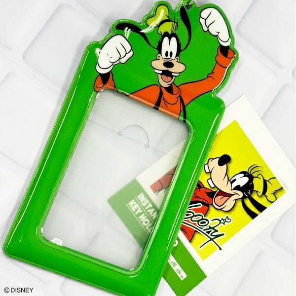 ディズニー グーフィー インスタントフォトキーホルダー 推し活 Disney