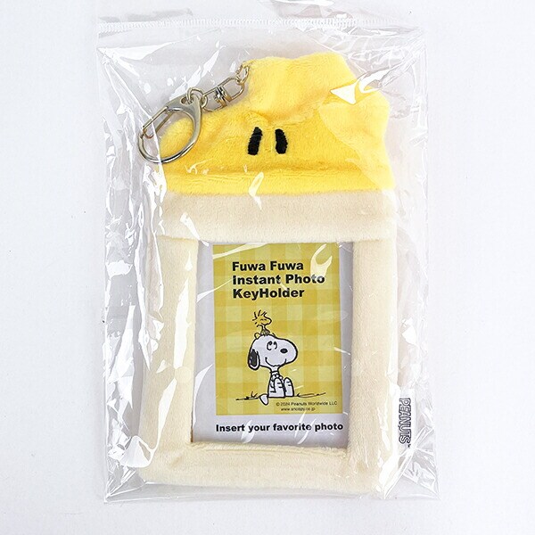 スヌーピー ベル ふわふわインスタントフォトキーホルダー 推し活 SNOOPY