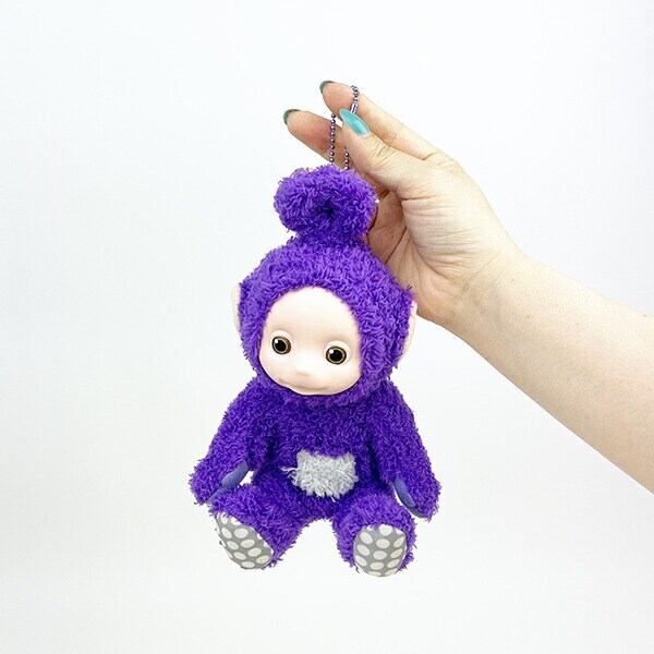 テレタビーズ ティンキー・ウィンキー ボールチェーン付き ぬいぐるみ (パープル)