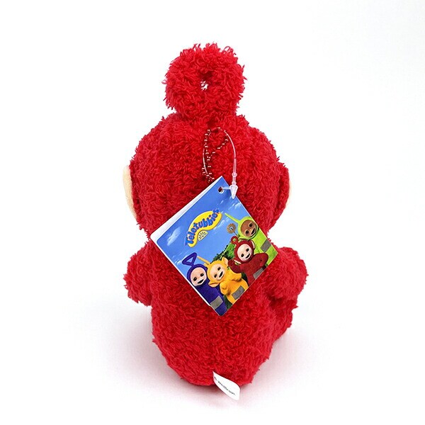 テレタビーズ ポー ボールチェーン付き ぬいぐるみ (レッド)