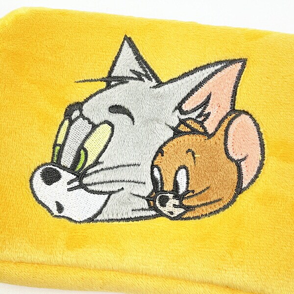 トムとジェリー ミニティッシュポーチ (イエロー)