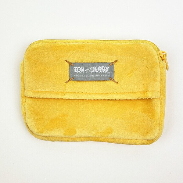 トムとジェリー ミニティッシュポーチ (イエロー)