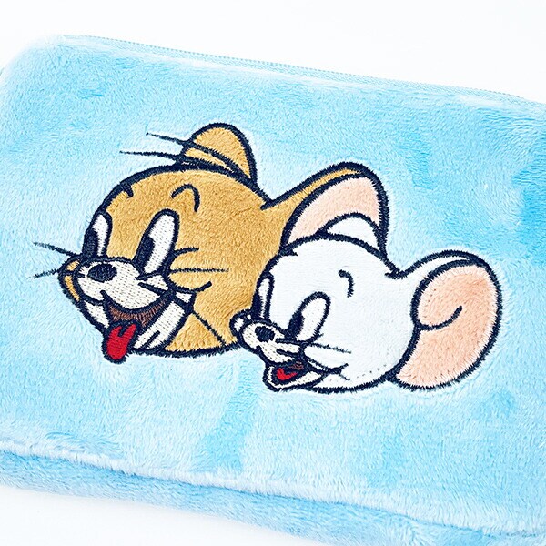 トムとジェリー ミニティッシュポーチ (ブルー)