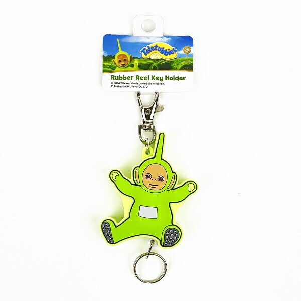 テレタビーズ ディブシー ラバーリールキーホルダー