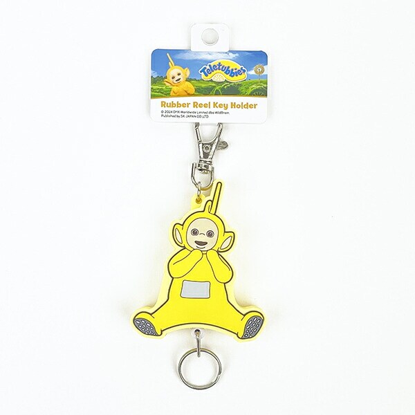 テレタビーズ ラーラ ラバーリールキーホルダー