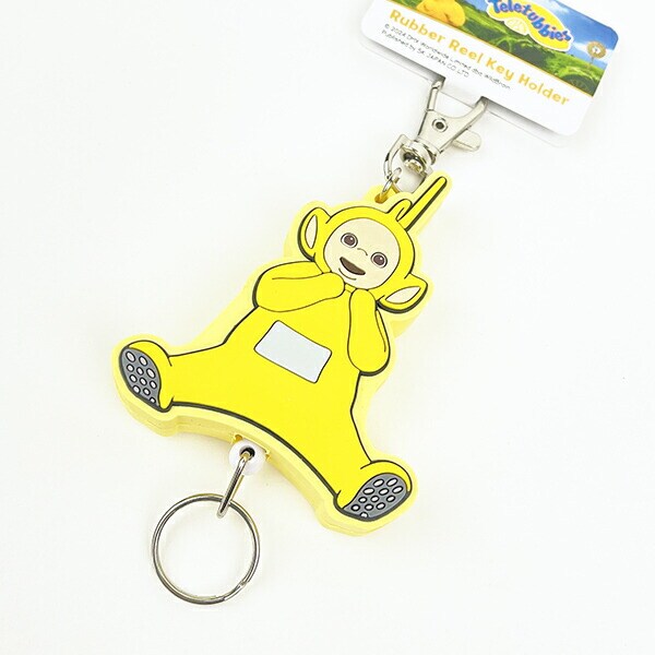 テレタビーズ ラーラ ラバーリールキーホルダー