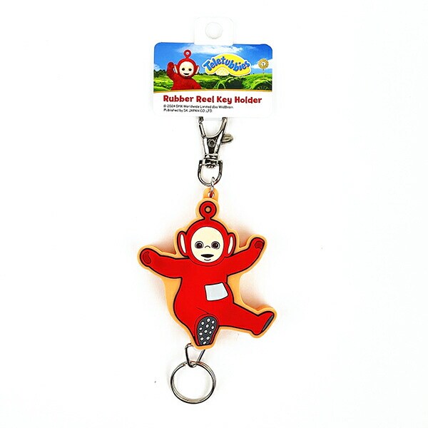 テレタビーズ ポー ラバーリールキーホルダー