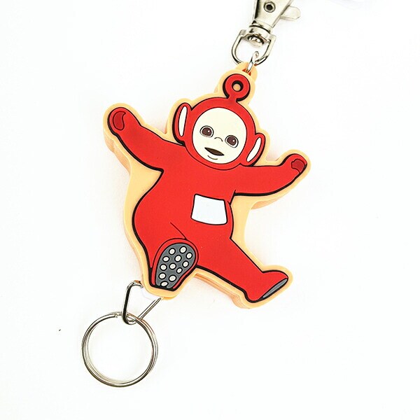 テレタビーズ ポー ラバーリールキーホルダー