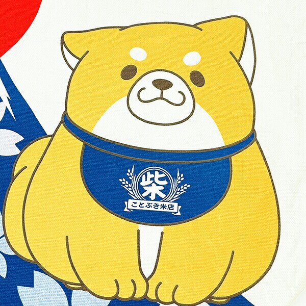 忠犬もちしば おかか富士山 トートバッグ