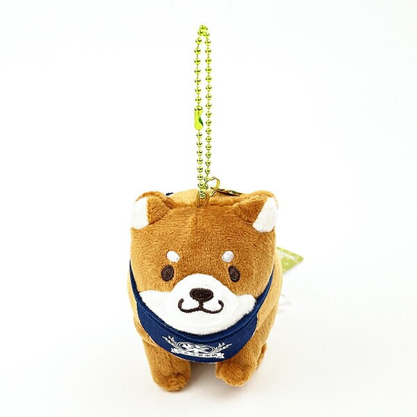 忠犬もちしば おかかおすわり ぬいぐるみボールチェーン