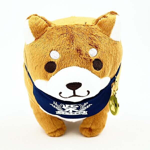 忠犬もちしば おかかおすわり ぬいぐるみ(S)