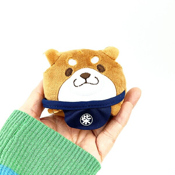 忠犬もちしば おかか ころころぬいぐるみ