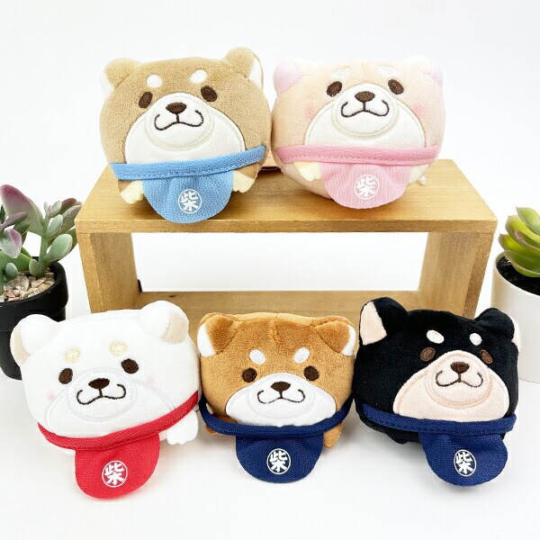 忠犬もちしば ごま ころころぬいぐるみ