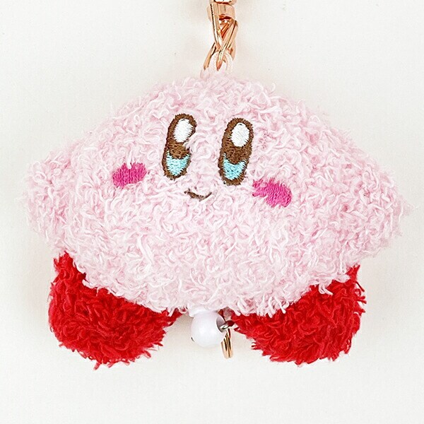 星のカービィ もふっとマスコットリールキーホルダー (にっこり)