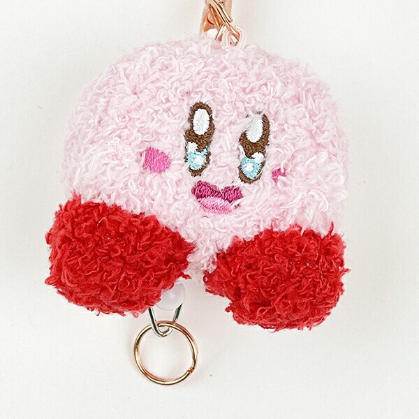 星のカービィ もふっとマスコットリールキーホルダー (わくわく)