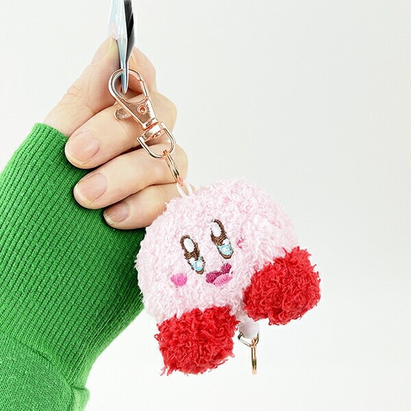 星のカービィ もふっとマスコットリールキーホルダー (わくわく)