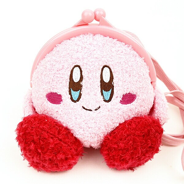 星のカービィ もふっとシリーズ(にっこり) プラがまネックポーチ バッグ ぬいぐるみ 任天堂