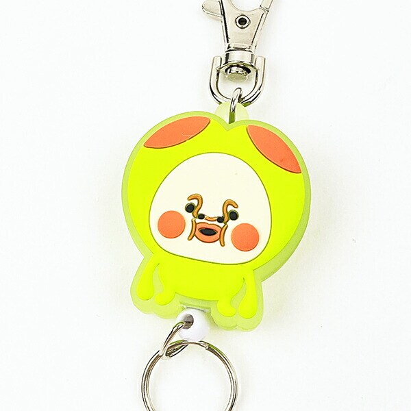 こびとづかん スモモノウチ ラバーリールキーホルダー