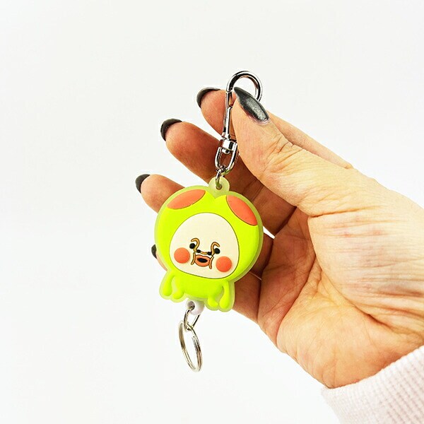 こびとづかん スモモノウチ ラバーリールキーホルダー