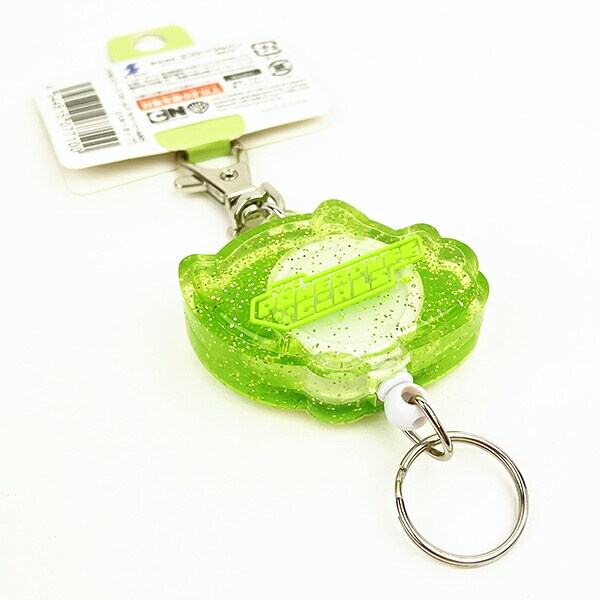 パワーパフガールズ バターカップ ラバーキーホルダー グリーン