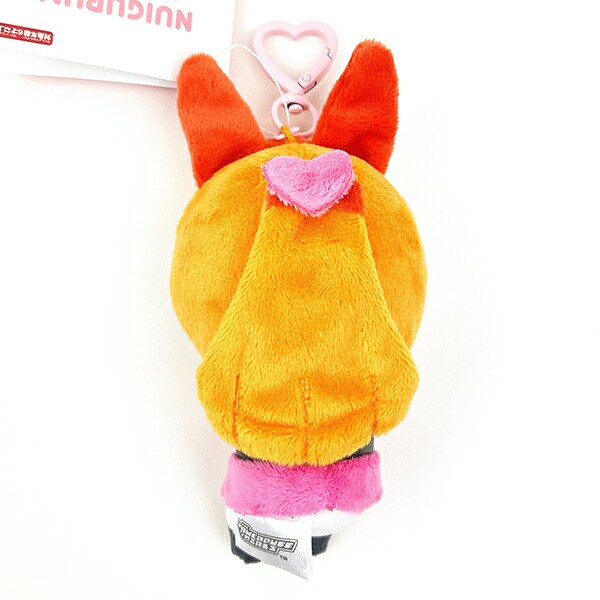 パワーパフガールズ ブロッサム ぬいぐるみキーリング キーホルダー