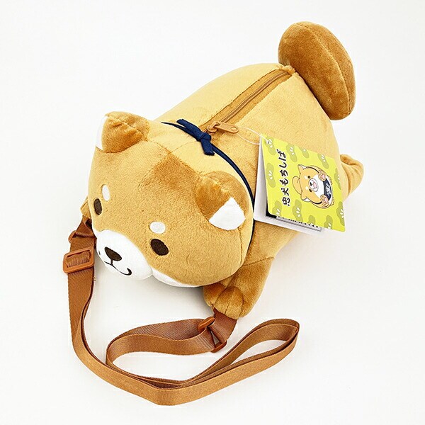 忠犬もちしば おかか あまえんぼショルダーポーチ バッグ ぬいぐるみ