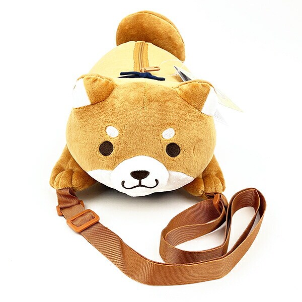 忠犬もちしば おかか あまえんぼショルダーポーチ バッグ ぬいぐるみ