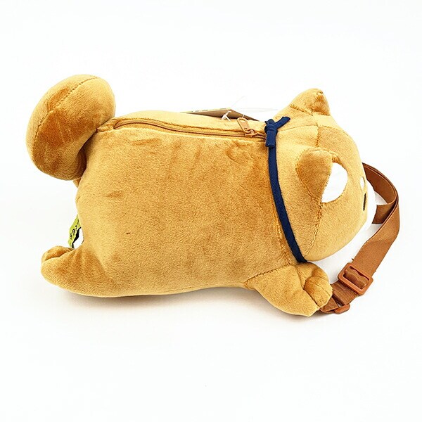 忠犬もちしば おかか あまえんぼショルダーポーチ バッグ ぬいぐるみ