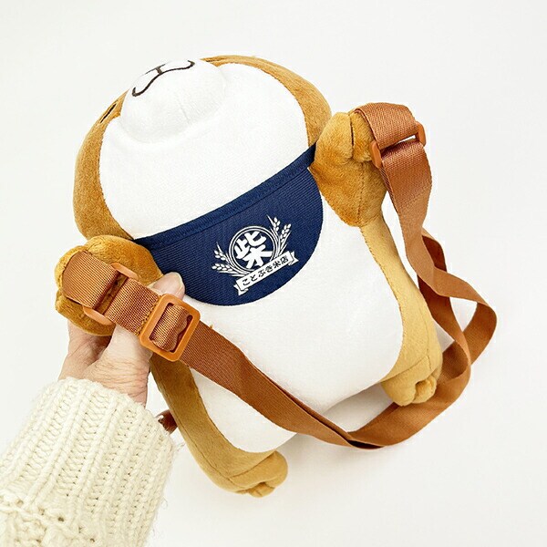 忠犬もちしば おかか あまえんぼショルダーポーチ バッグ ぬいぐるみ