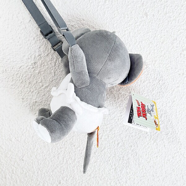 トムとジェリー ジェリー＆タフィー あまえんぼショルダーポーチ バッグ ぬいぐるみ トムジェリ