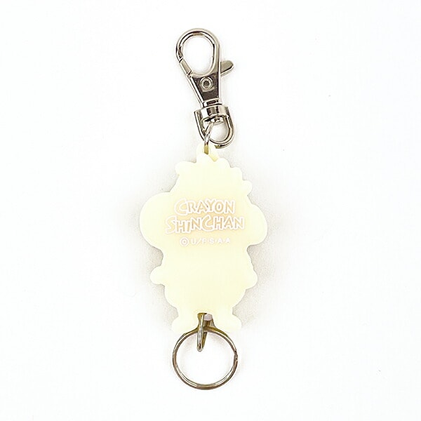クレヨンしんちゃん ベイビーしんちゃん ラバーリール キーホルダー