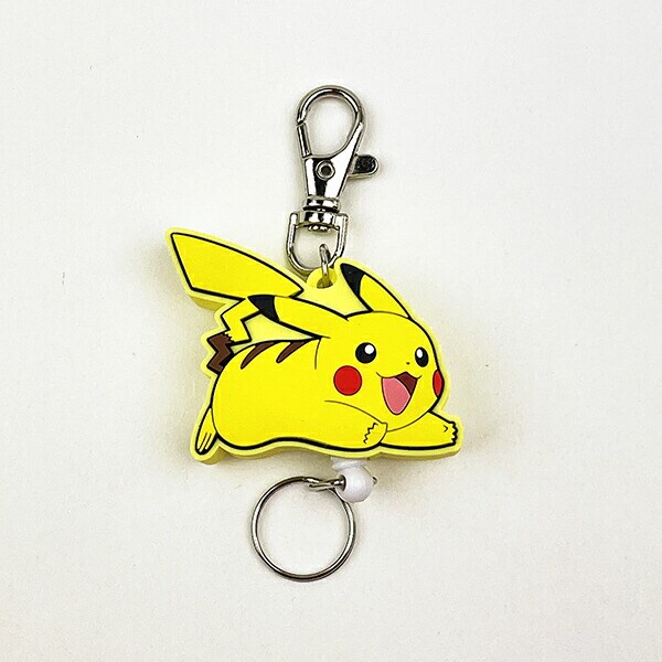 ポケットモンスター ピカチュウ ラバーリールキーホルダー (ダッシュ) ポケモン