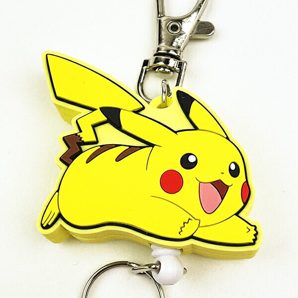 ポケットモンスター ピカチュウ ラバーリールキーホルダー (ダッシュ) ポケモン