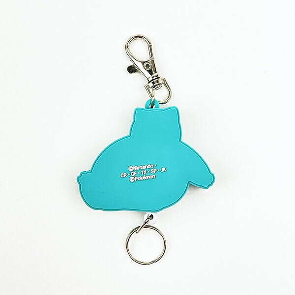 ポケットモンスター カビゴン ラバーリールキーホルダー (まんぷく) ポケモン