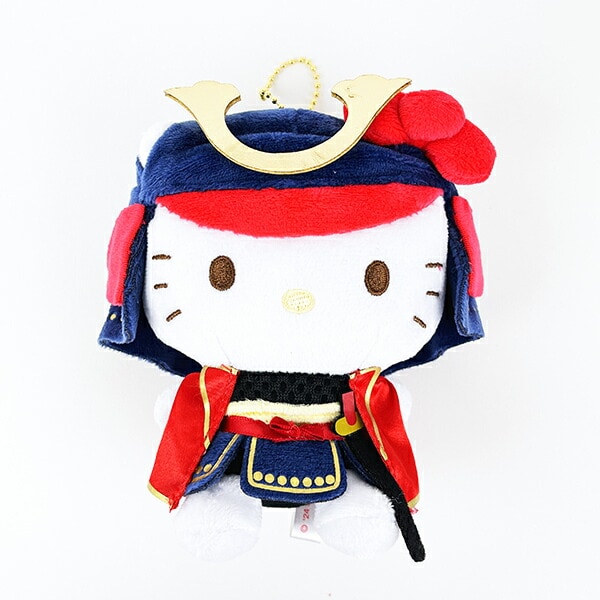 サンリオ ハローキティ 将軍シリーズ ぬいぐるみボールチェーン キーホルダー Sanrio