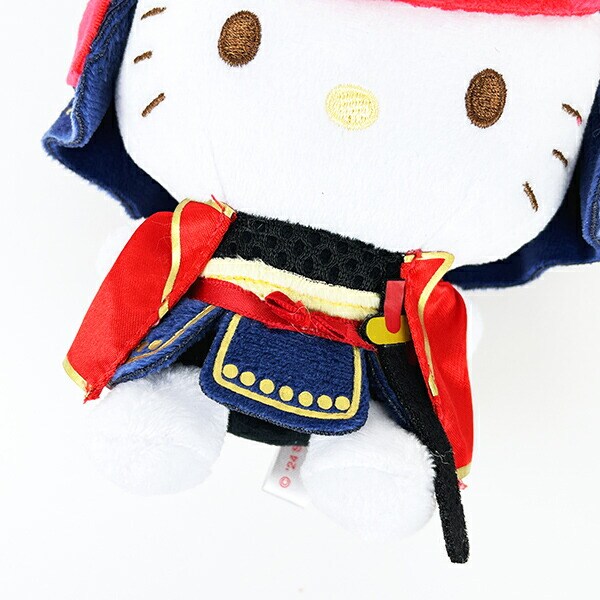 サンリオ ハローキティ 将軍シリーズ ぬいぐるみボールチェーン キーホルダー Sanrio